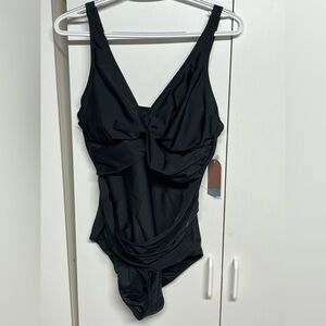 Smismivo Black One-Piece Swimsuit